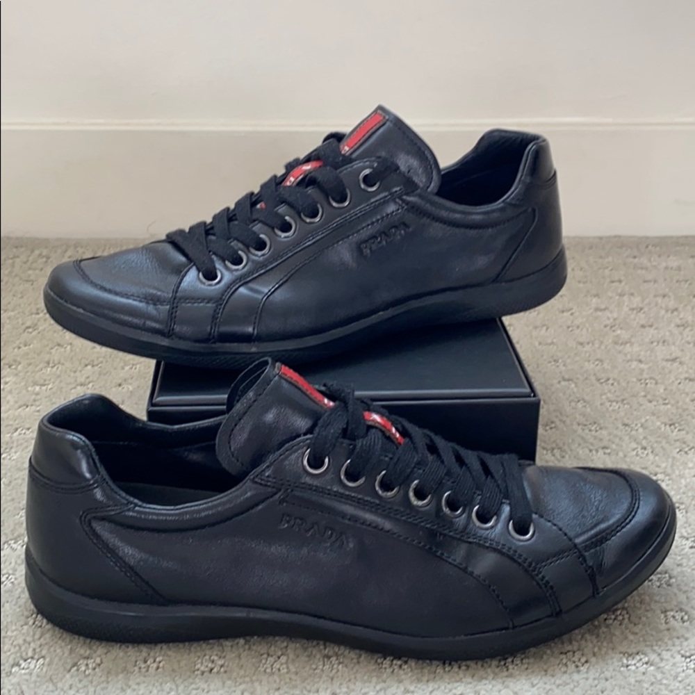 PRADA classic leather shoes